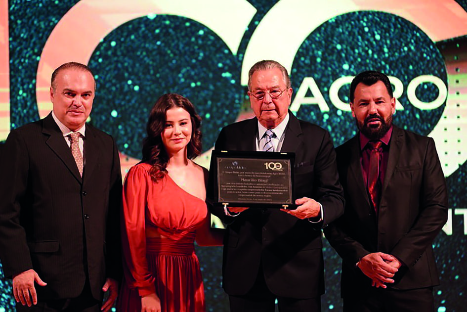 Rodrigo Simões, Taís Caparelli, Maurilio Biagi Filho e Edmilson Caparelli