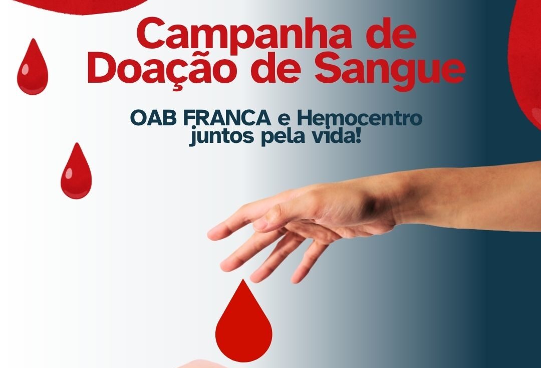 OAB Franca campanha doação de sangue 2025
