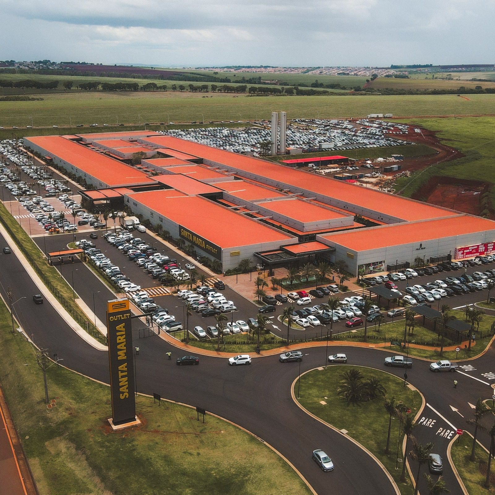 santa maria outlet vista aérea 2026