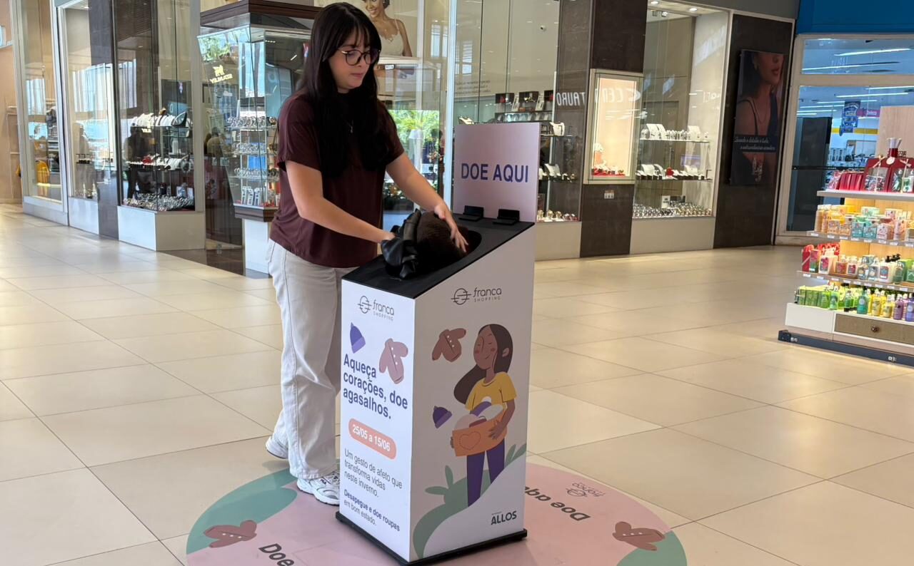 franca shopping campanha do agasalho 2026