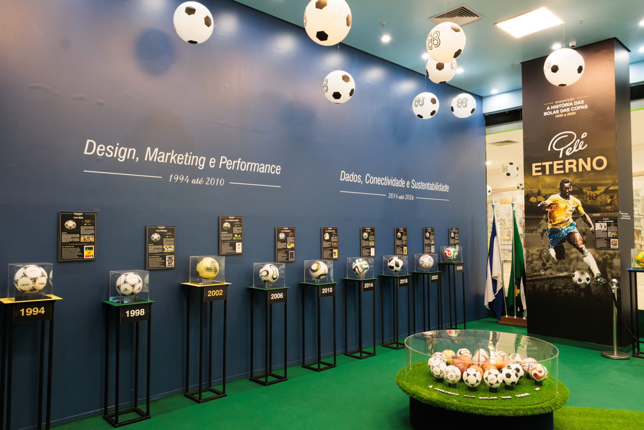 Exposição Bolas das Copas