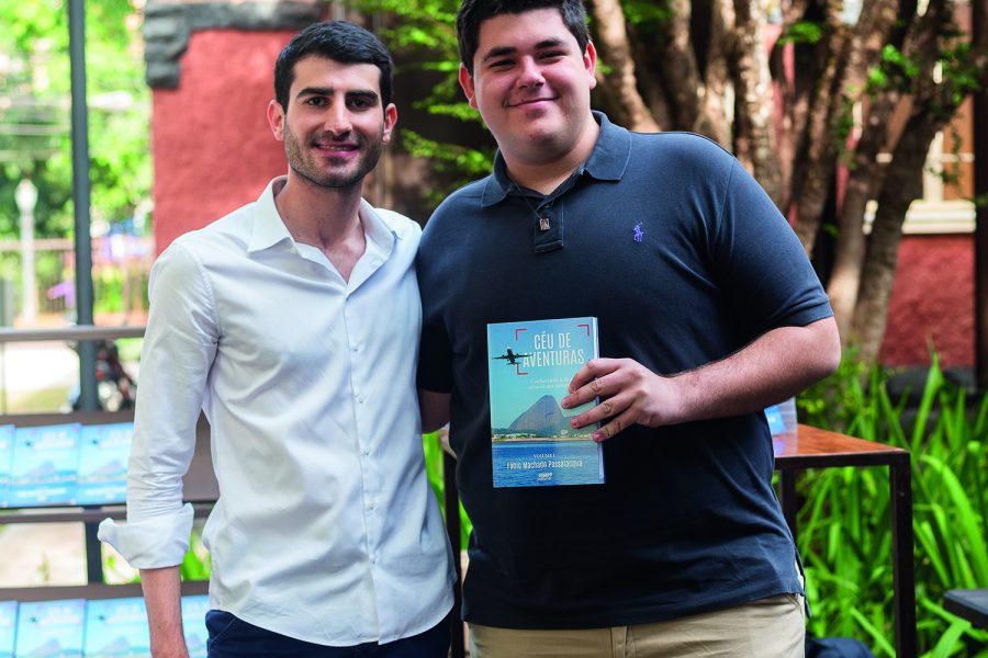 Amigos de longa data: Fábio Passalacqua e Guilherme Dotto