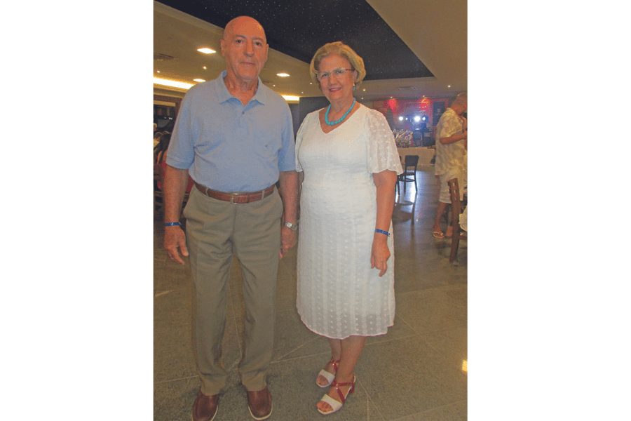 Vice e presidente do Sindicato: Oscar Gonçalves e Regina Pessotti