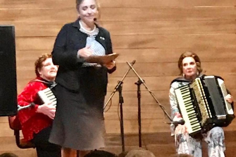 Supremo Adeus; Meire Genaro, Eliane Ratier e Gilda Montans