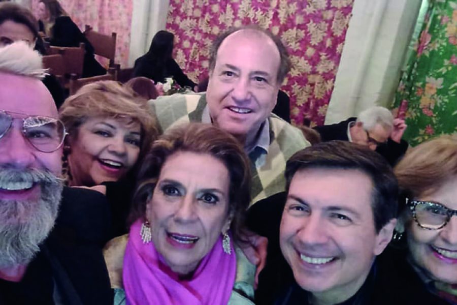 Adios Nonino: Beto Candia, Alcione Menegaz, Gilda Montans, Gustavo Molinari e Sonia Carneiro D'Albuquerque