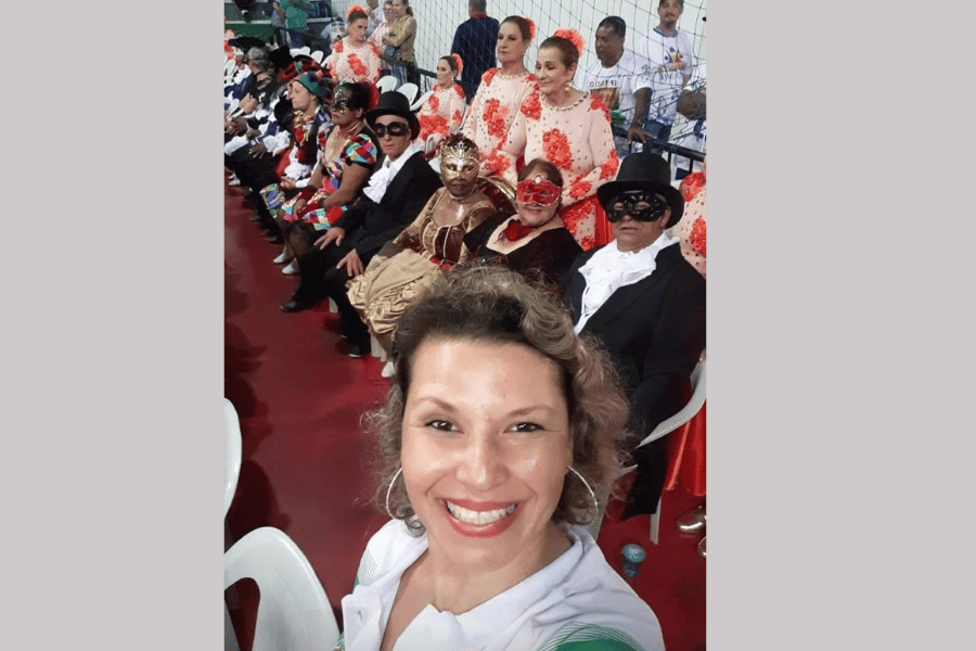 Disputa da modalidade Coreografia