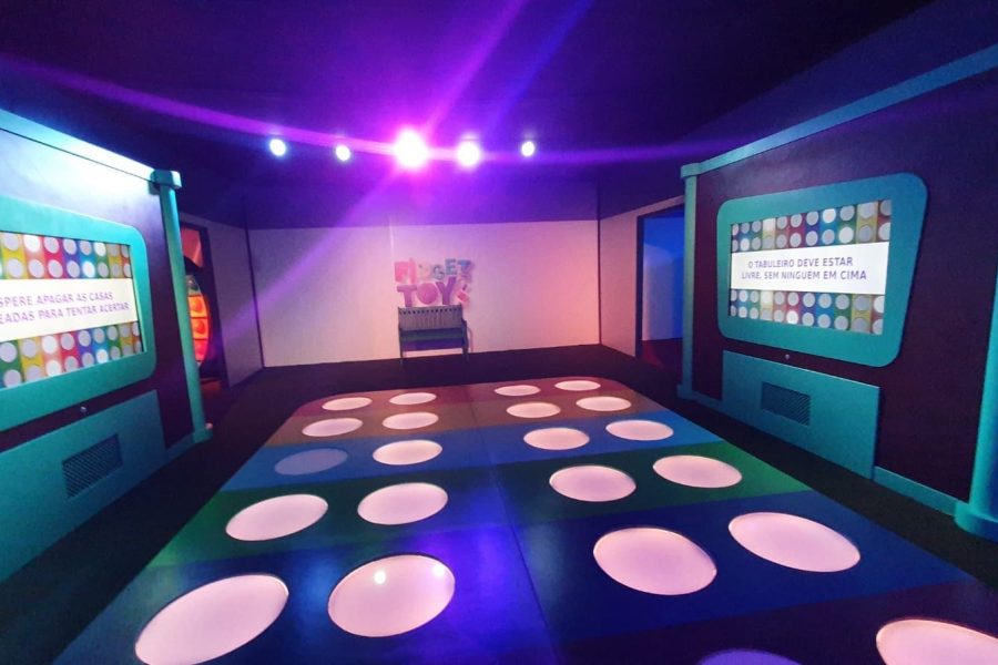 O Fidget Toys Experience conta com sete ambientes que propõem uma imersão sensorial ao público - divulgação