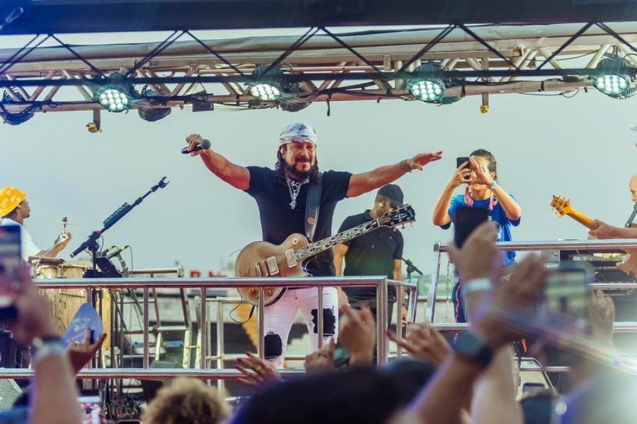 Bell Marques retornou a Ribeirão Preto depois de 10 anos para o RP Folia. (Crédito: Lorena Ferrari/Luan Porto/Gabriel Cordeiro/Richard Orlandini)