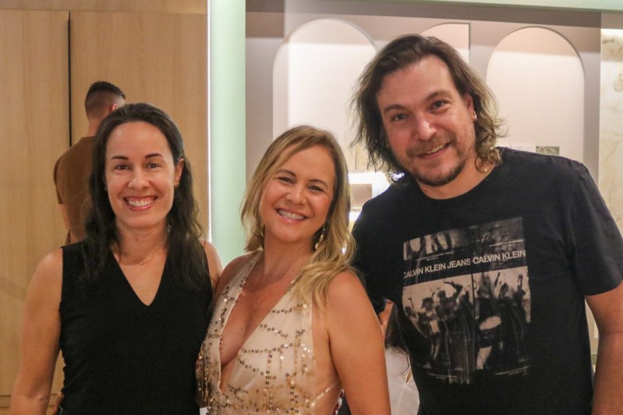 Erika Vioti, Lina Bortoletto e Gabriel Rossim. (Divulgação)