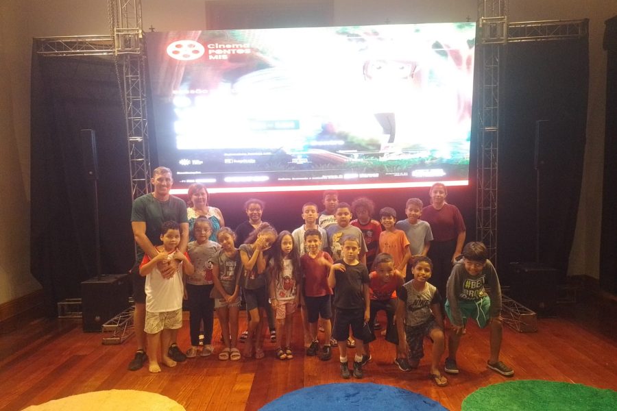 Estudantes do SEVIME e da Casa da Criança. (Divulgação)