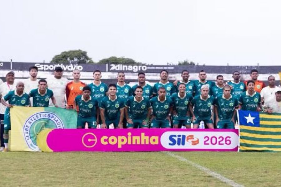 Equipe do Atlético Piauiense (PI). (Divulgação)