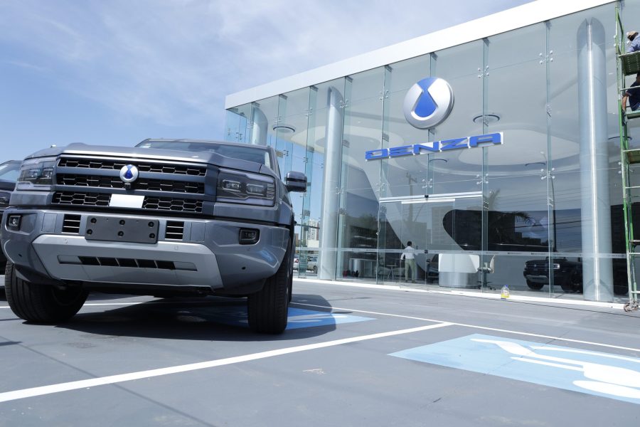 O Denza B5 é um SUV híbrido. (Foto: Issicaba Fotografia)