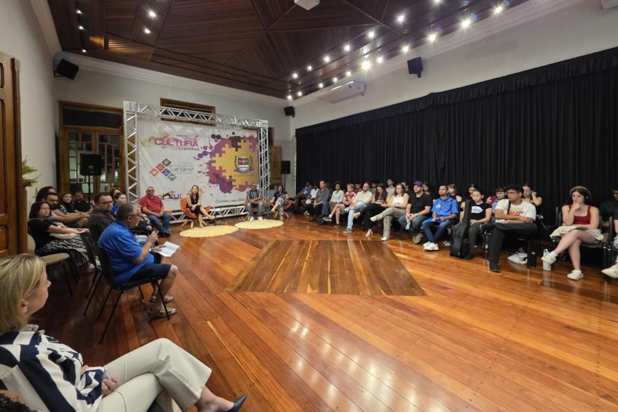 Encontro de Cultura realizado no dia 25 de março. (Divulgação)