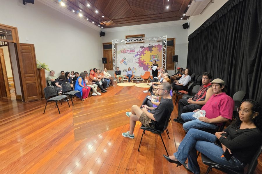 Encontro de Cultura realizado no dia 26 de março. (Divulgação)