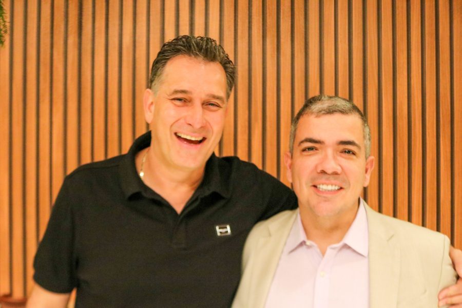 Fabio Souza e Newton Vieira. (Divulgação)