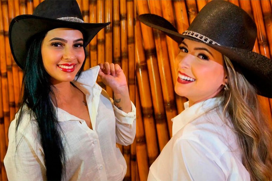 Maria Eduarda Ribeiro e Letícia Aparecida Medina Netto Frigeri. (Divulgação)